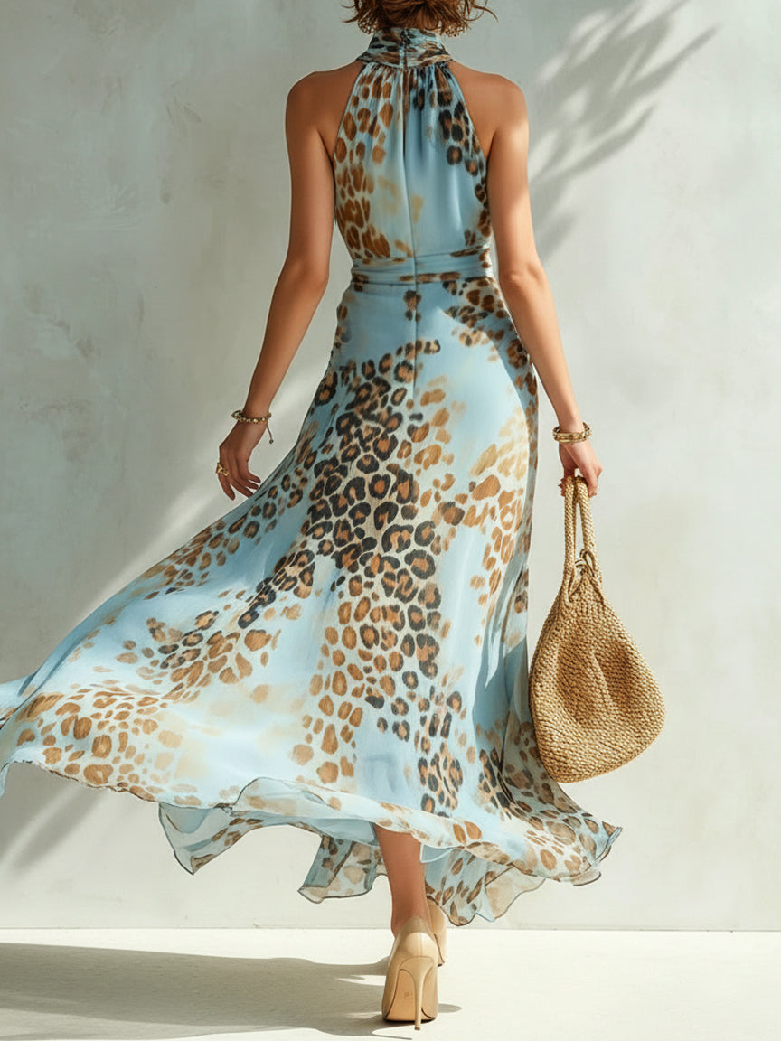 Danielle | Robe à Imprimé Animalier