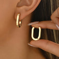 Doriane | Boucles d’oreilles lumineuses minimalistes