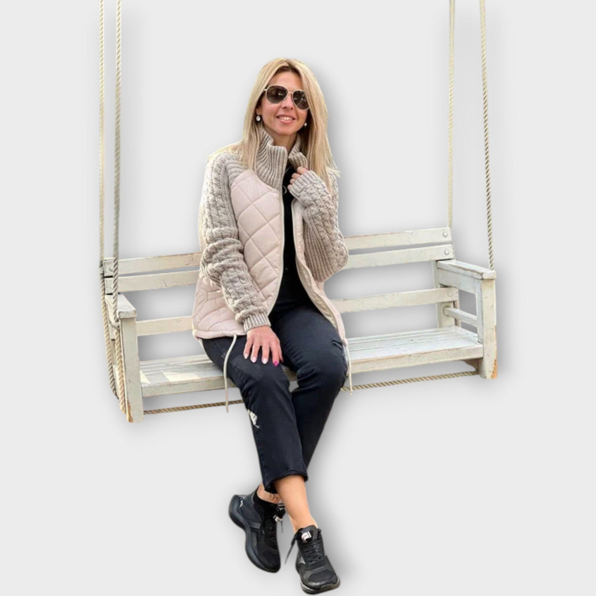 LIVIANE™ | VESTE CHIC EN MAILLE RAFFINÉE