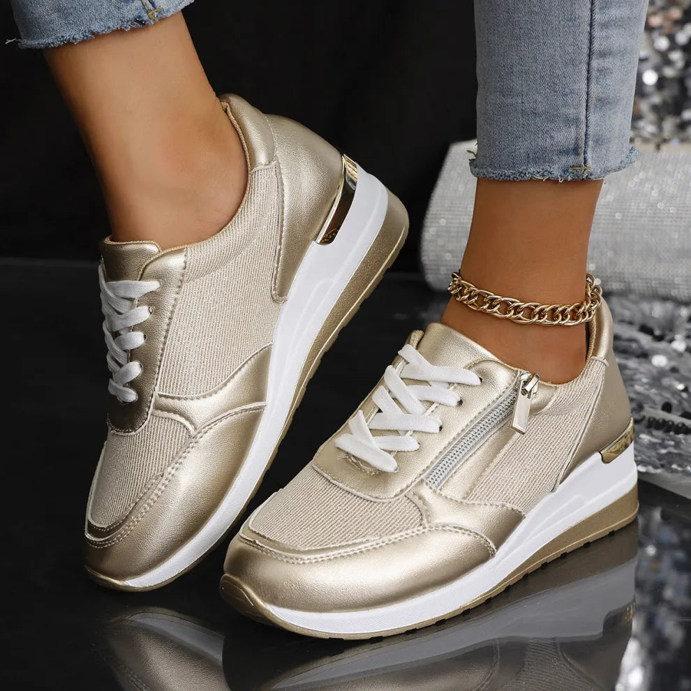 Julia | Baskets orthopédiques à lacets et fermeture latérale