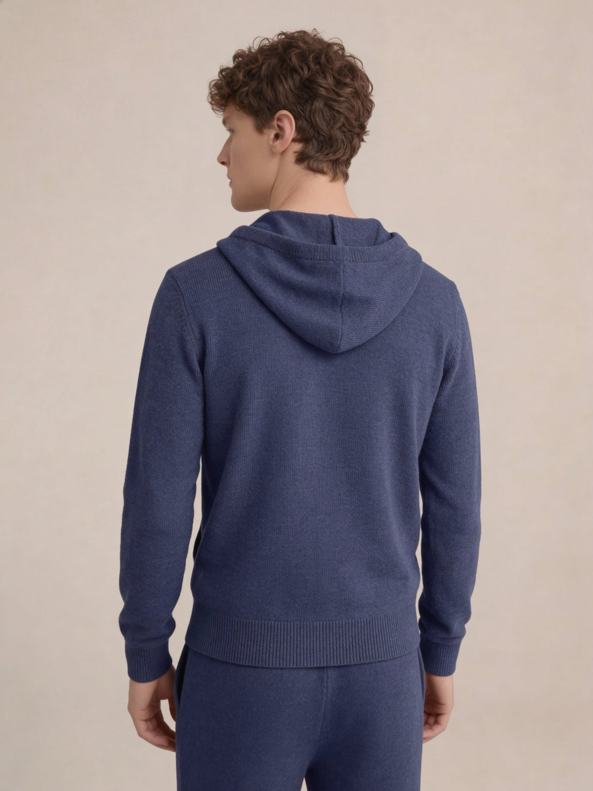 Ensemble Signature bleu marine à capuche