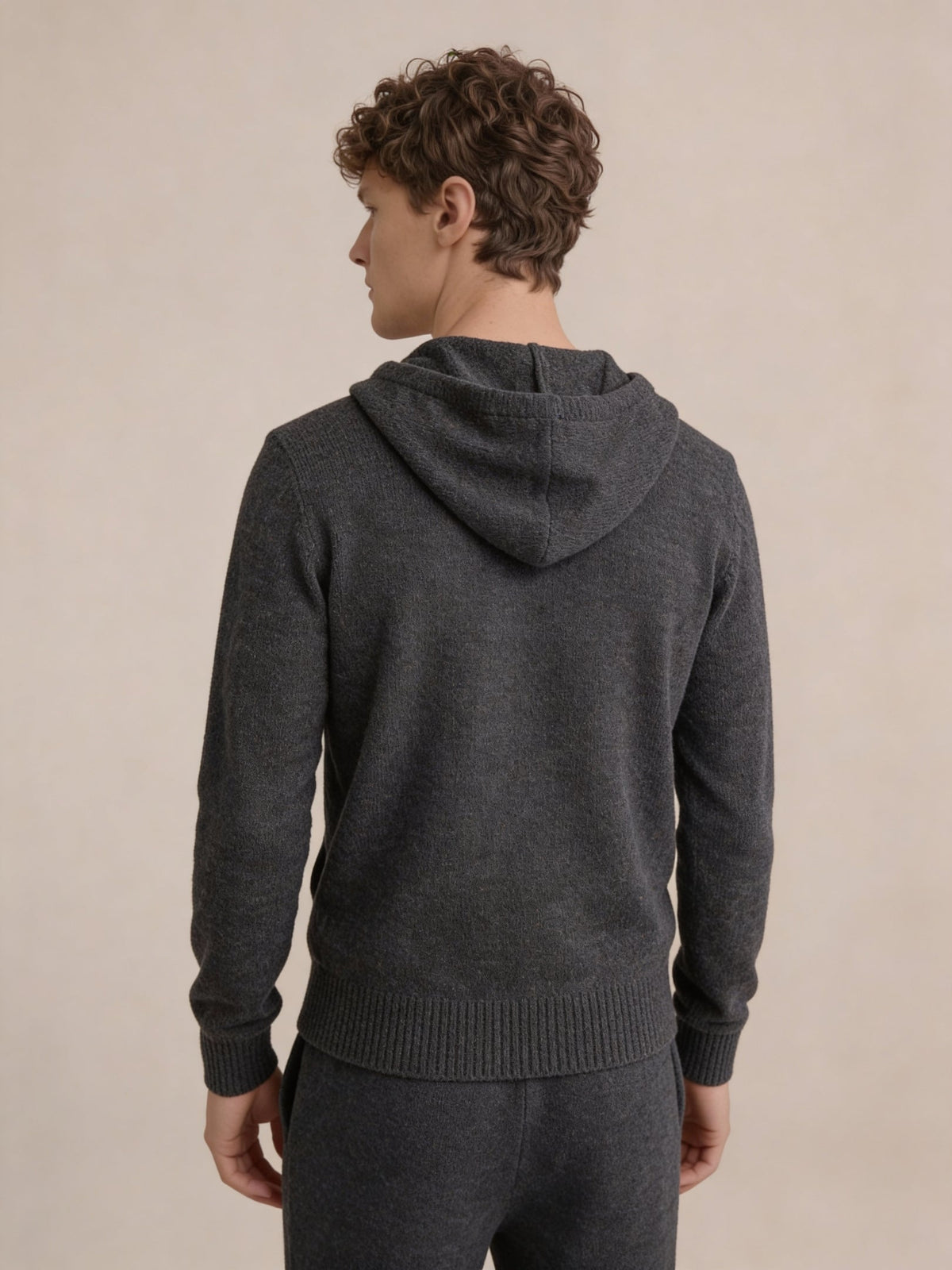 Ensemble Signature gris foncé à capuche