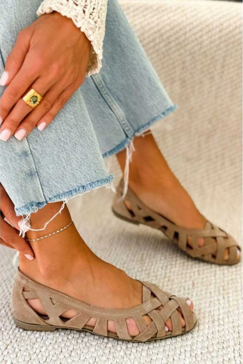 Caterina | Geflochtene Sommer-Sandalen