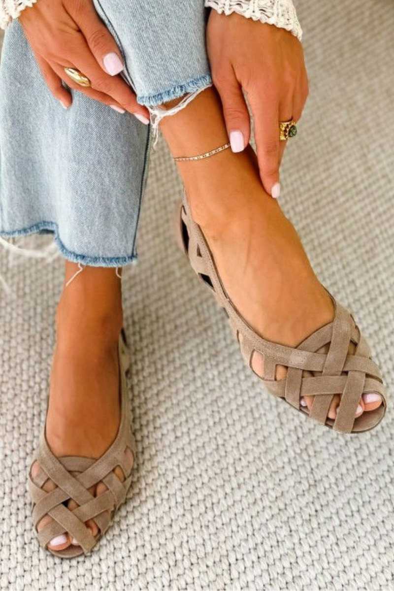 Caterina | Geflochtene Sommer-Sandalen