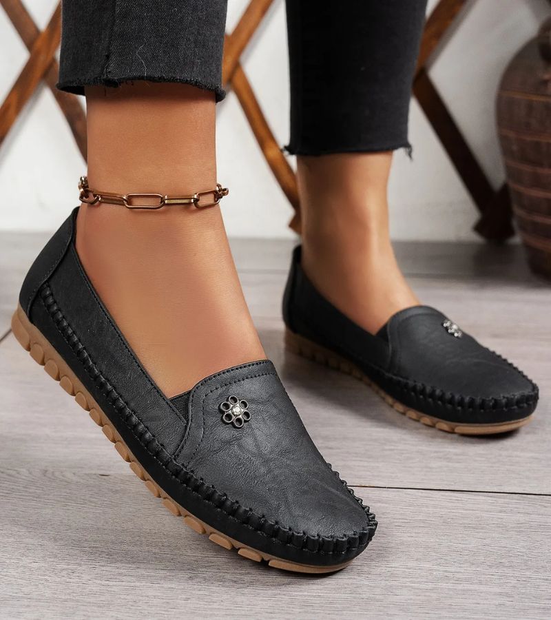 Bruno | Mocassins orthopédiques en cuir souple