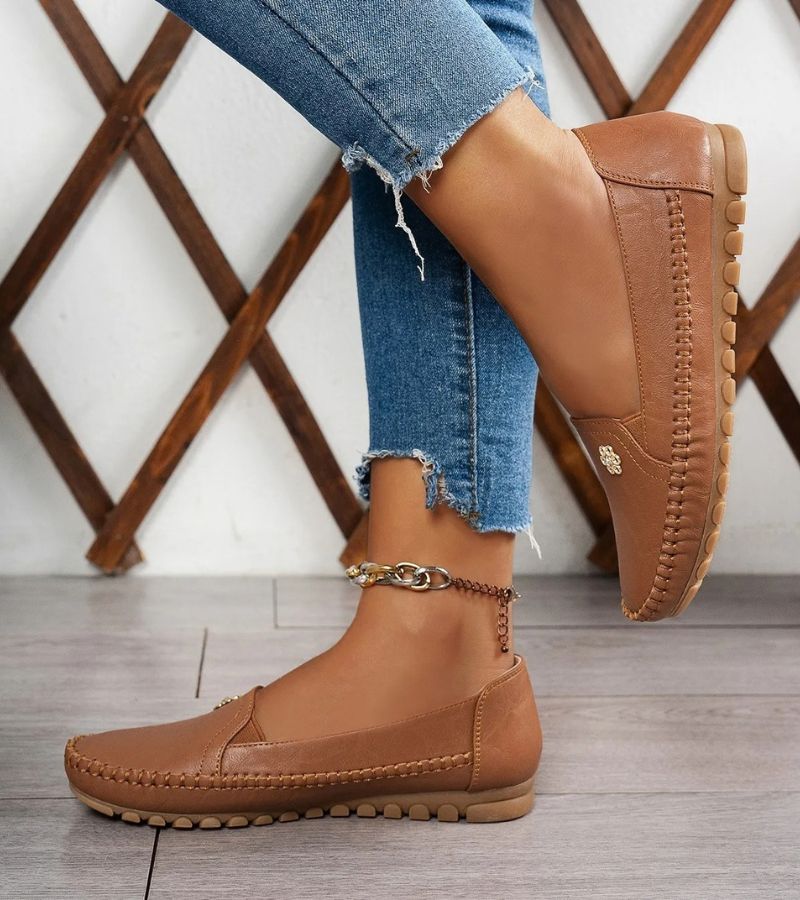Bruno | Mocassins orthopédiques en cuir souple