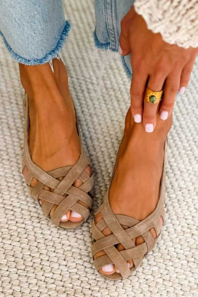 Caterina | Geflochtene Sommer-Sandalen