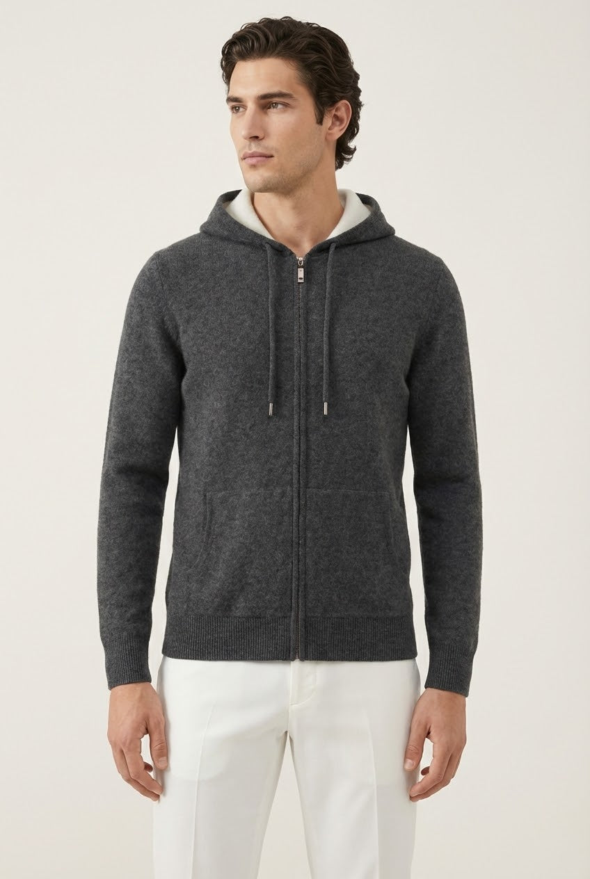 Veste zippée Santo grise