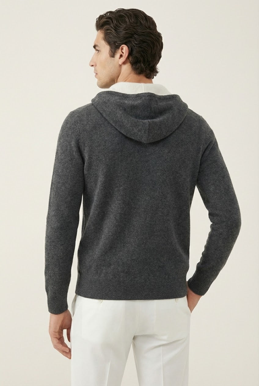 Veste zippée Santo grise