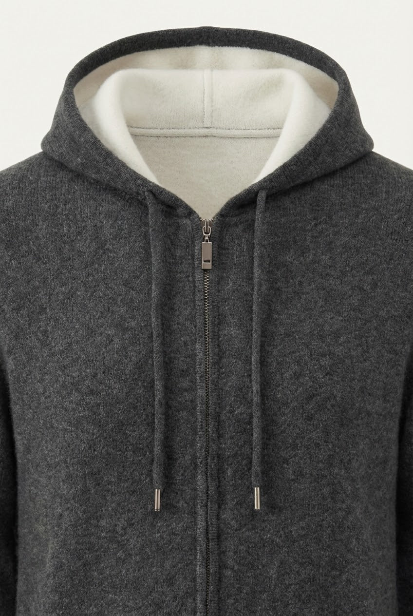 Veste zippée Santo grise