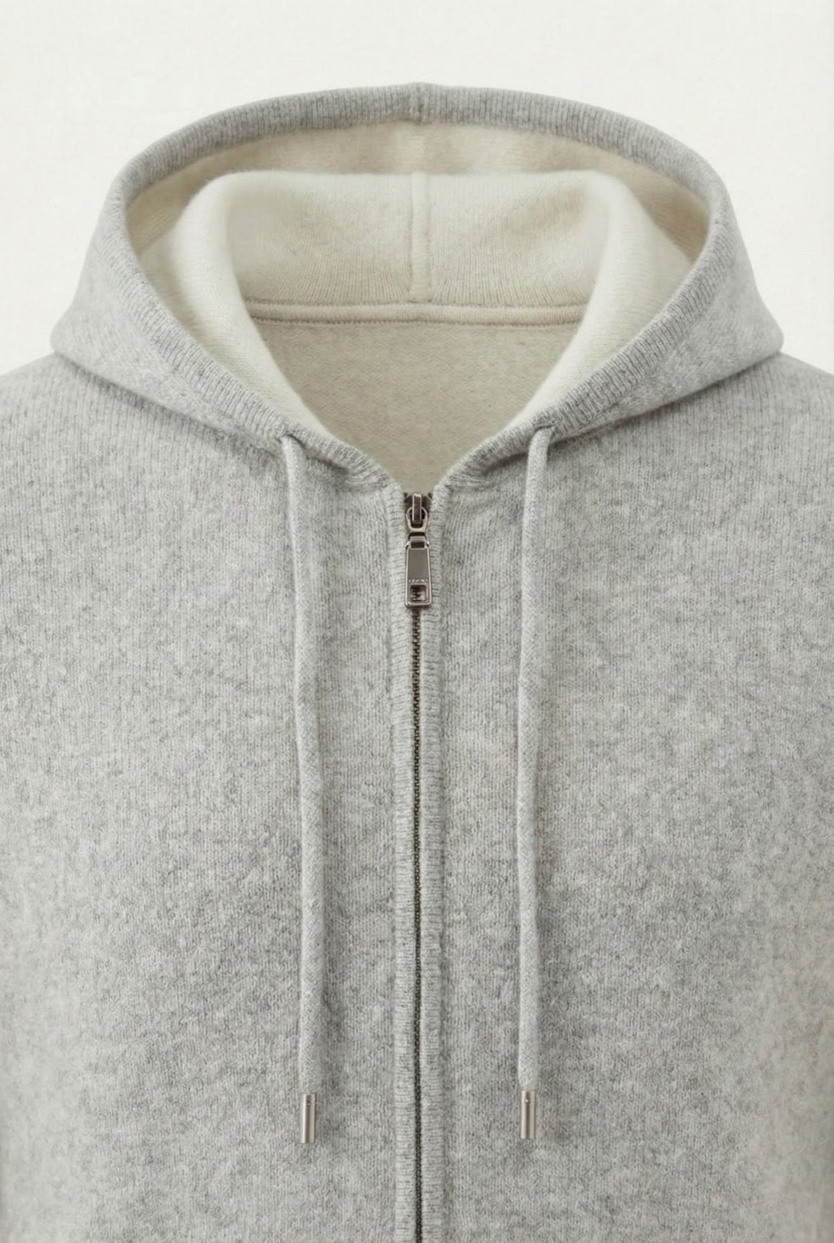 Veste zippée Santo gris clair