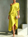 Camila | Robe asymétrique élégante