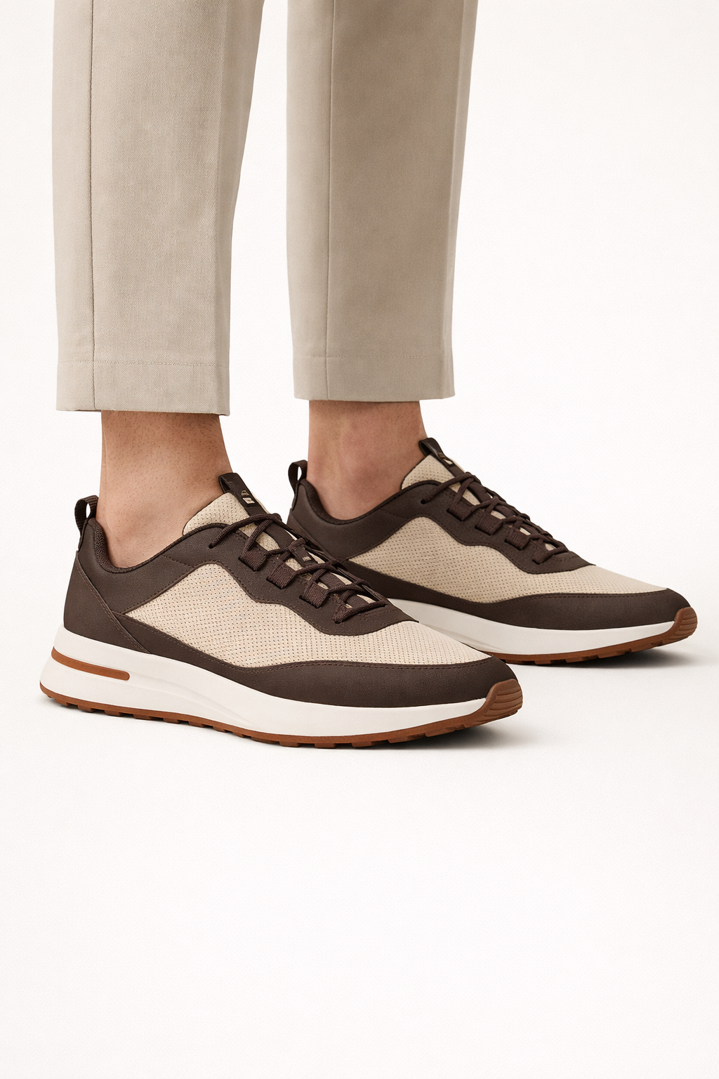 Sneaker taupe
