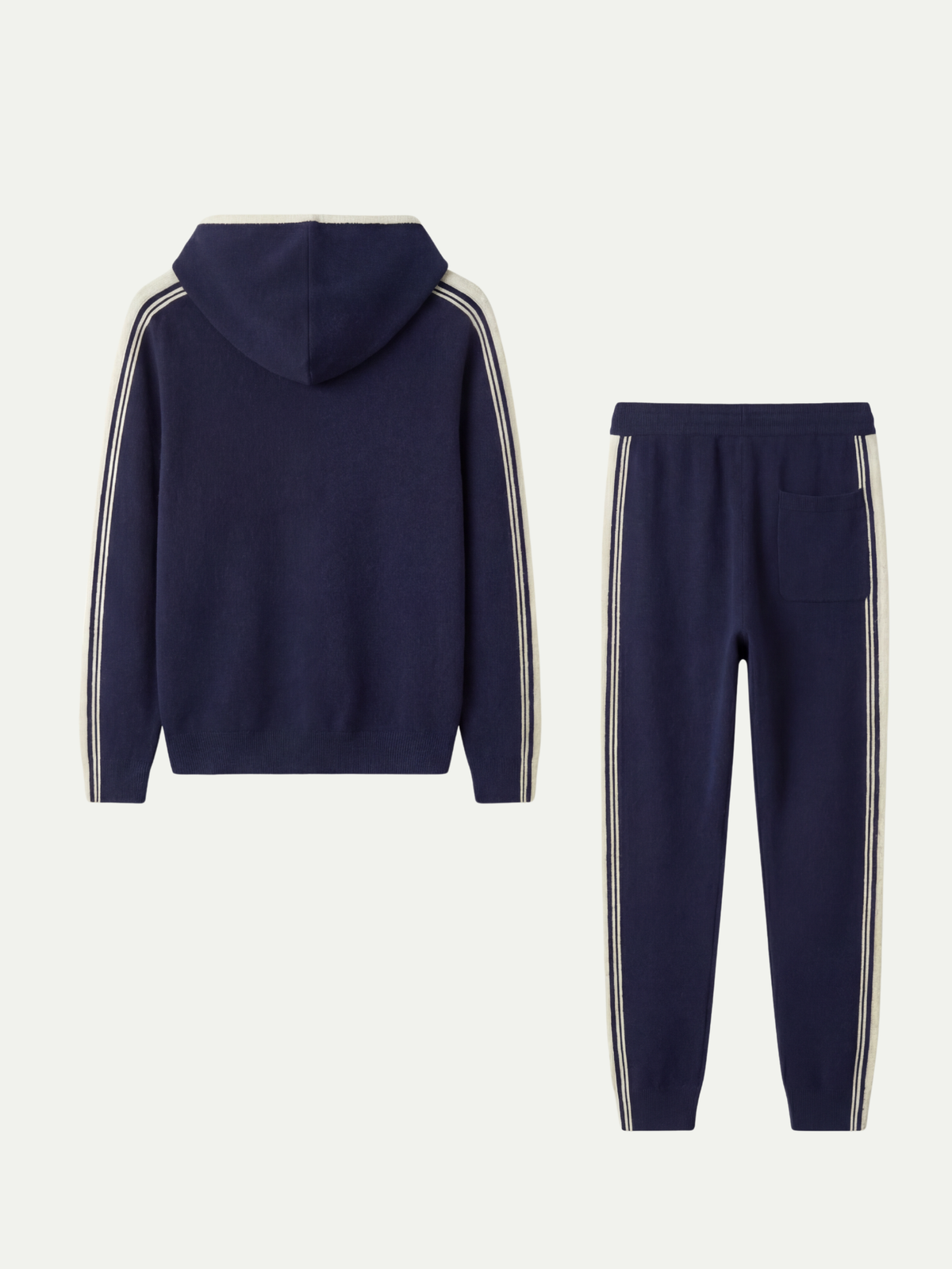 Ensemble Signature Sion bleu marine