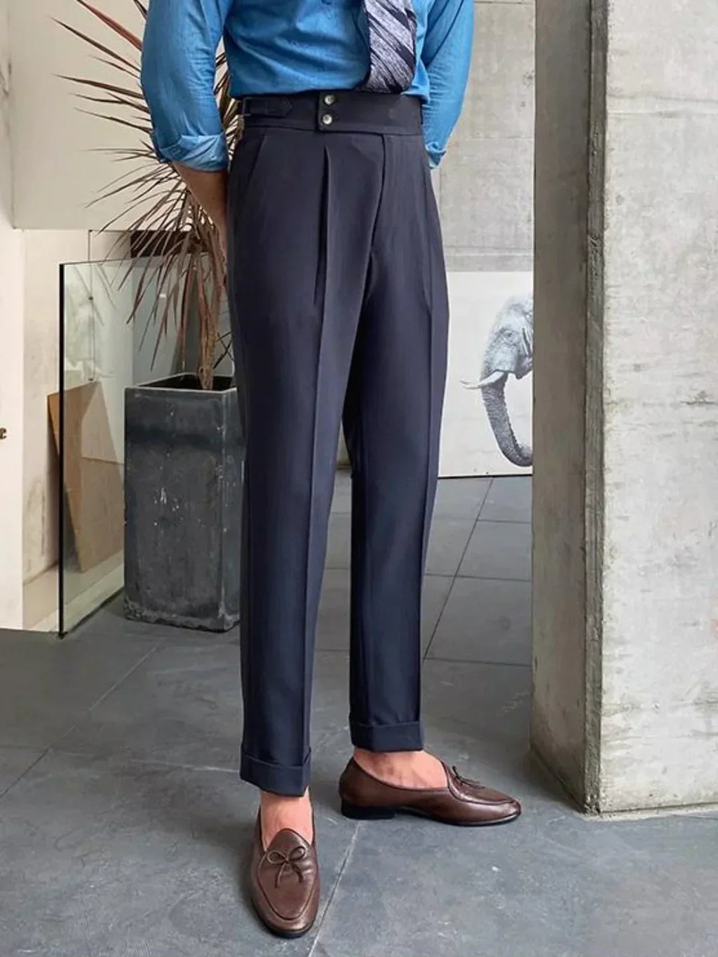 Moritz - Pantalon vintage de tailleur