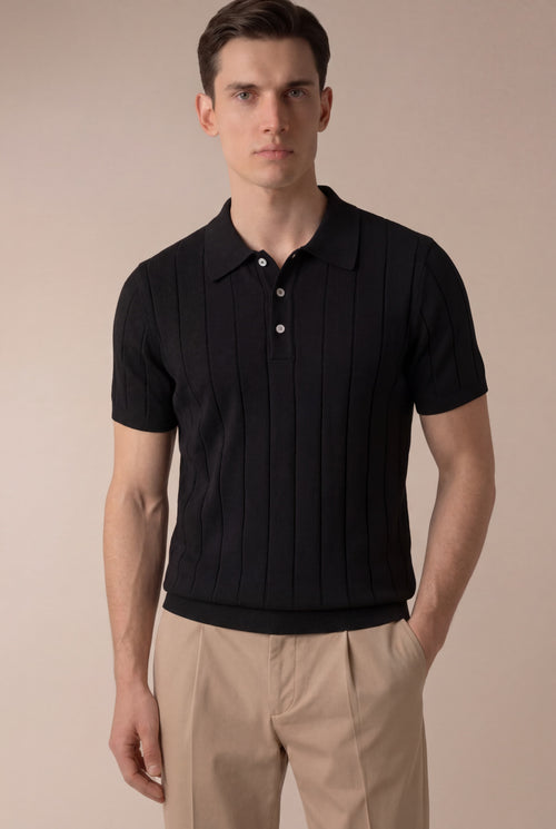 Polo Venezia noir