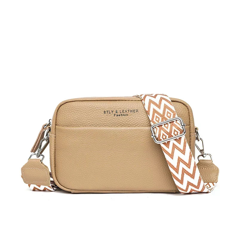 Petit sac féminin en cuir Elina