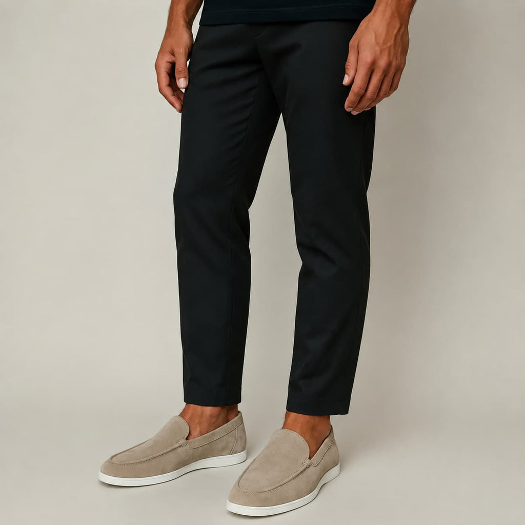 Mocassins élégants en daim