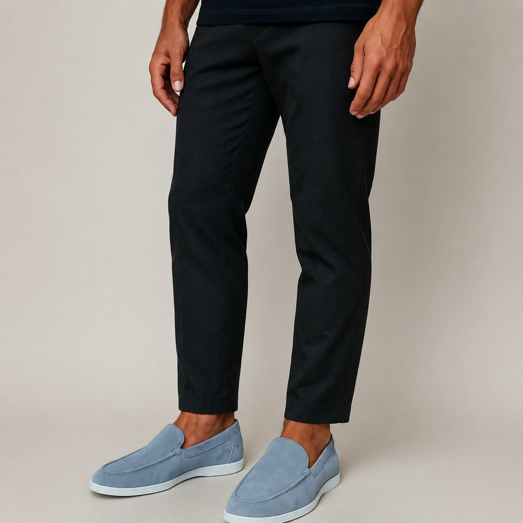 Mocassins élégants en daim