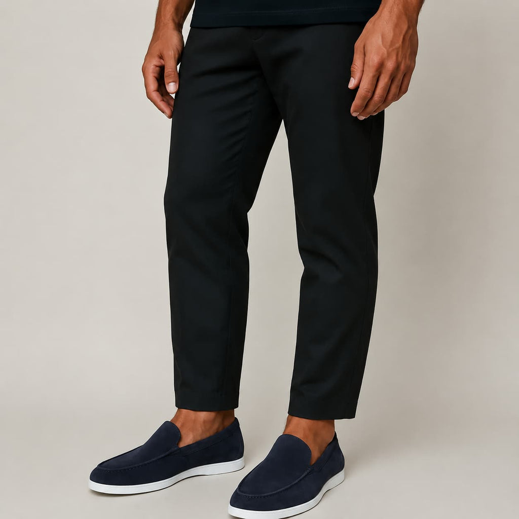 Mocassins élégants en daim