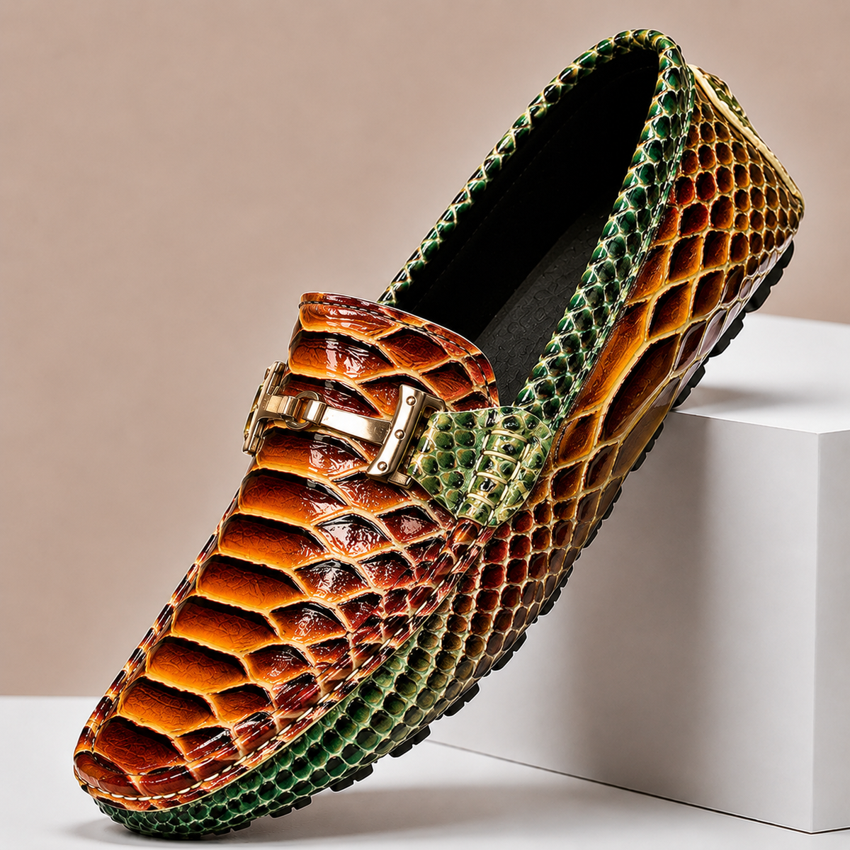 Mocassins Torina en Cuir Véritable