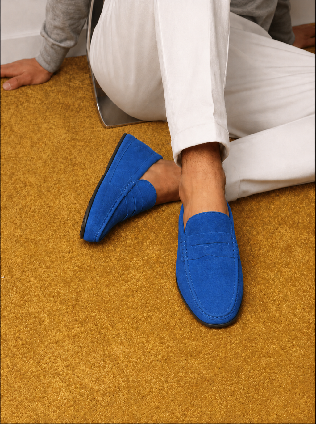 Mocassin Driver Riviera – Bleu