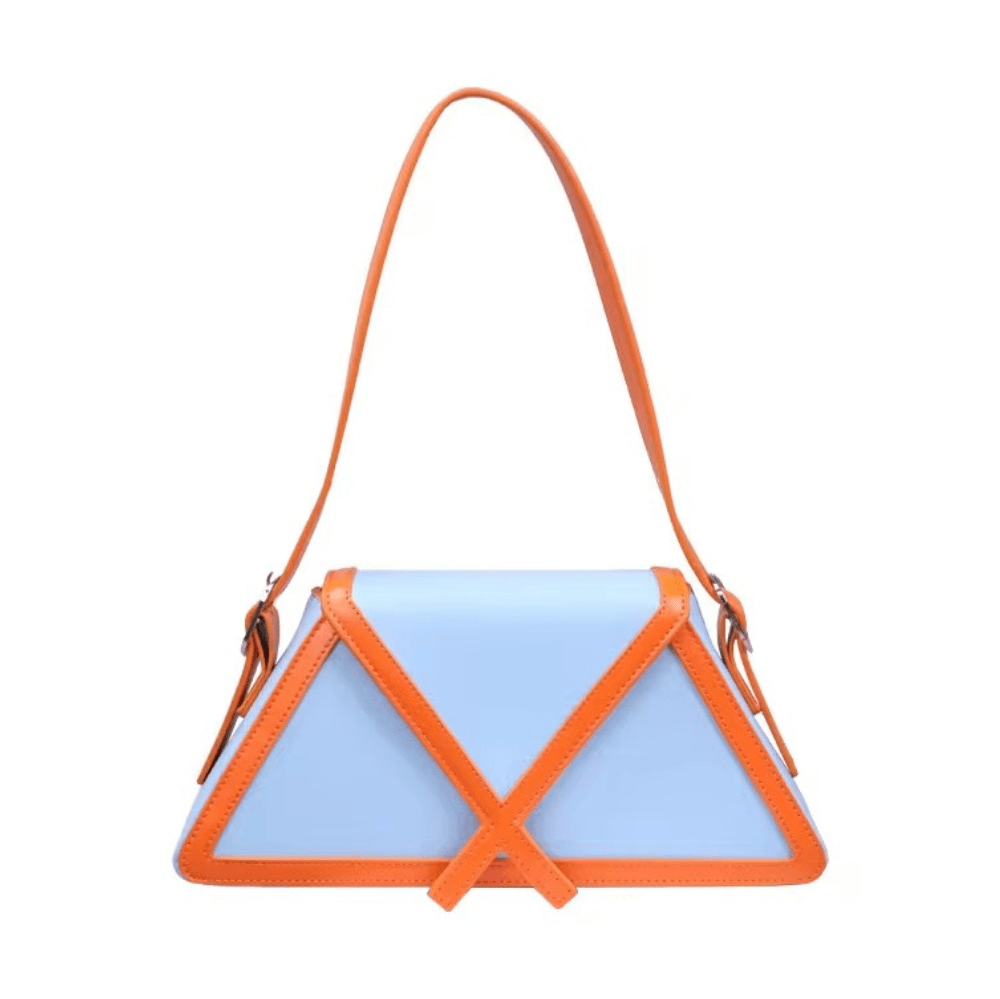 Sac géométrique au design structuré