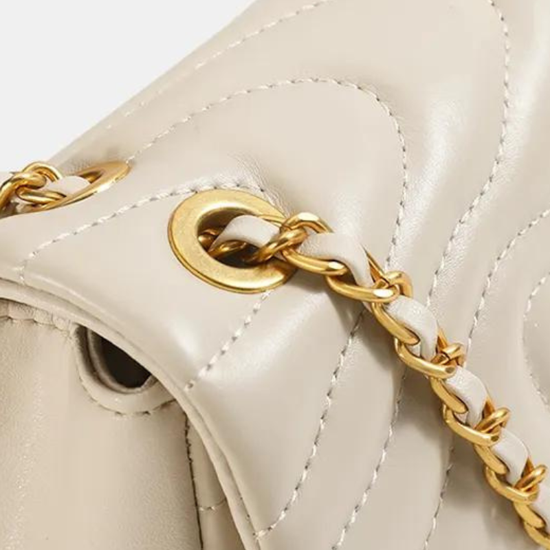 Sac bandoulière moyen en cuir Emma
