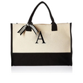 Sac en toile à initiales personnalisées