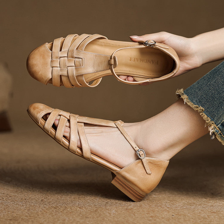 Solene | Orthopädische Leder-Ballerinas