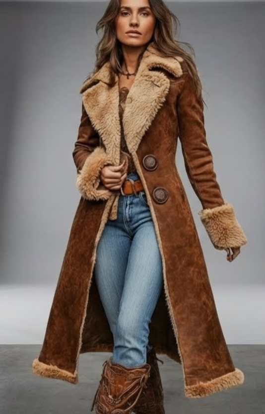 AMELLIER™ | MANTEAU LONG VINTAGE