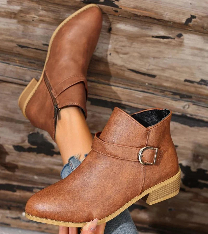 Jutta | Bottines orthopédiques pour femme style Martin