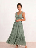 Robe fluide à effet froissé