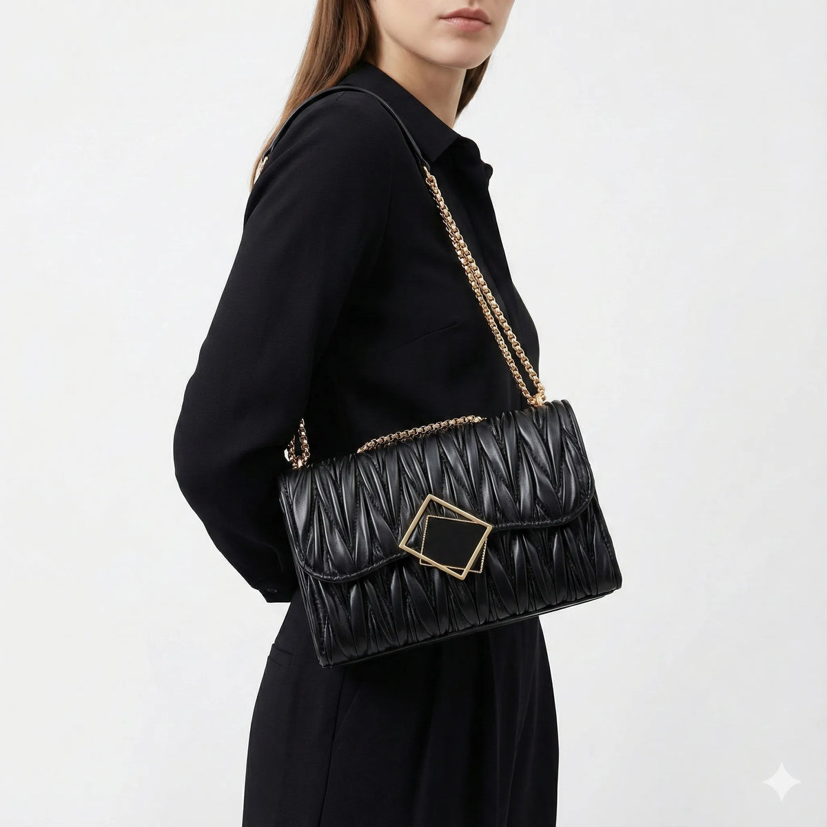 Sac compact en cuir - Vienza