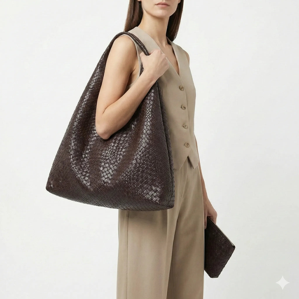 Sac et portefeuille en cuir - Noelle
