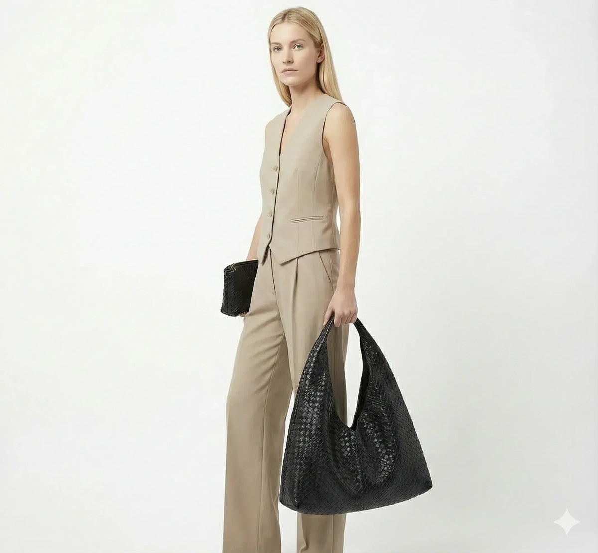 Sac et portefeuille en cuir - Noelle