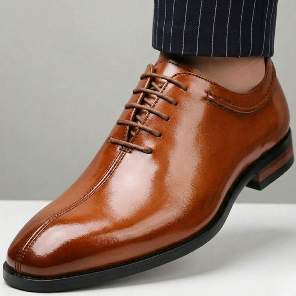 Chaussures Derby Talisman en Cuir Véritable