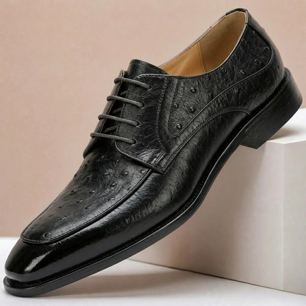Chaussures Habillées Tavero en Cuir Pleine Fleur