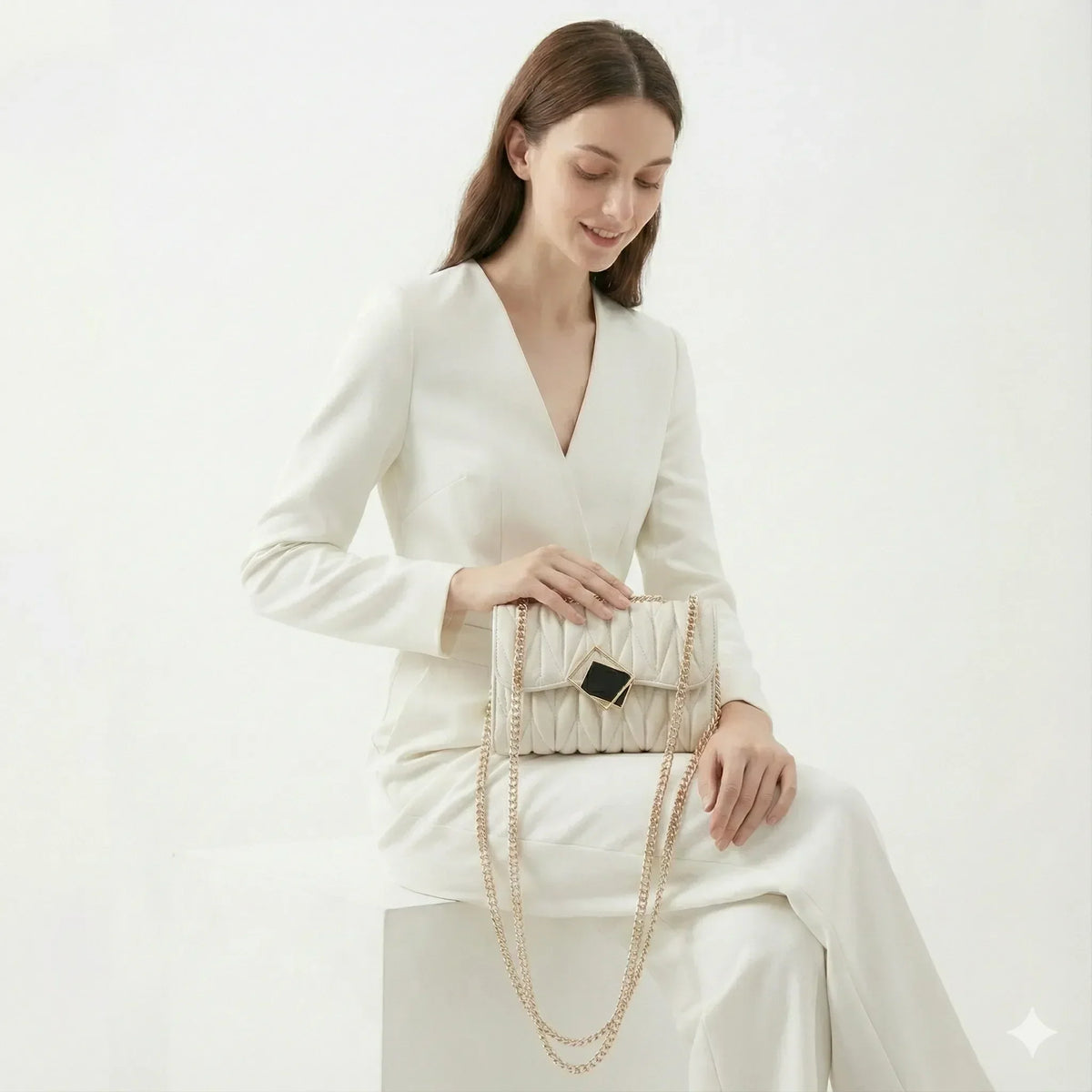 Sac compact en cuir - Vienza