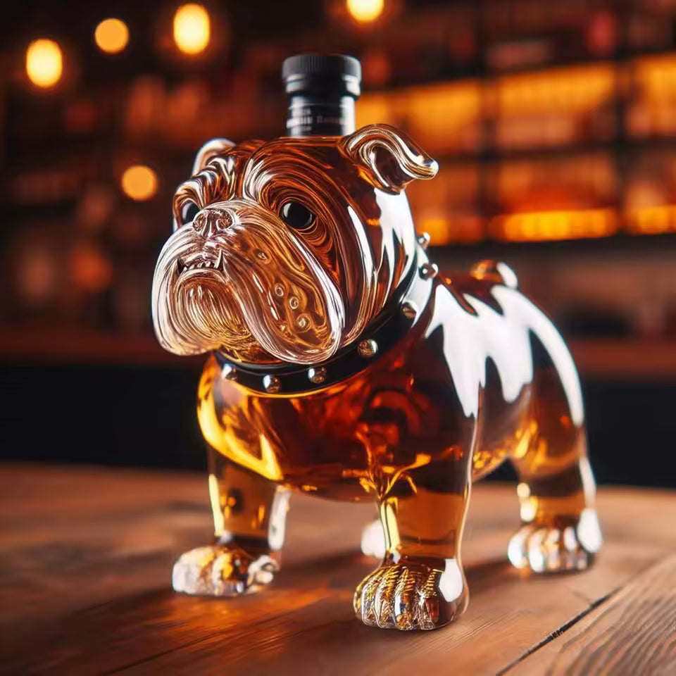 Carafe à whisky - Édition Bouledogue