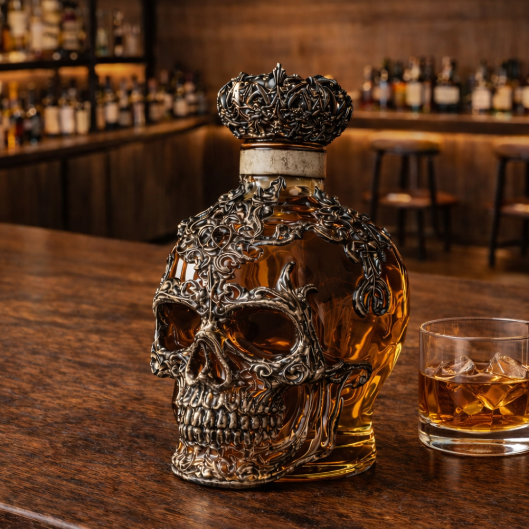 Carafe à whisky - Édition Tête de Mort