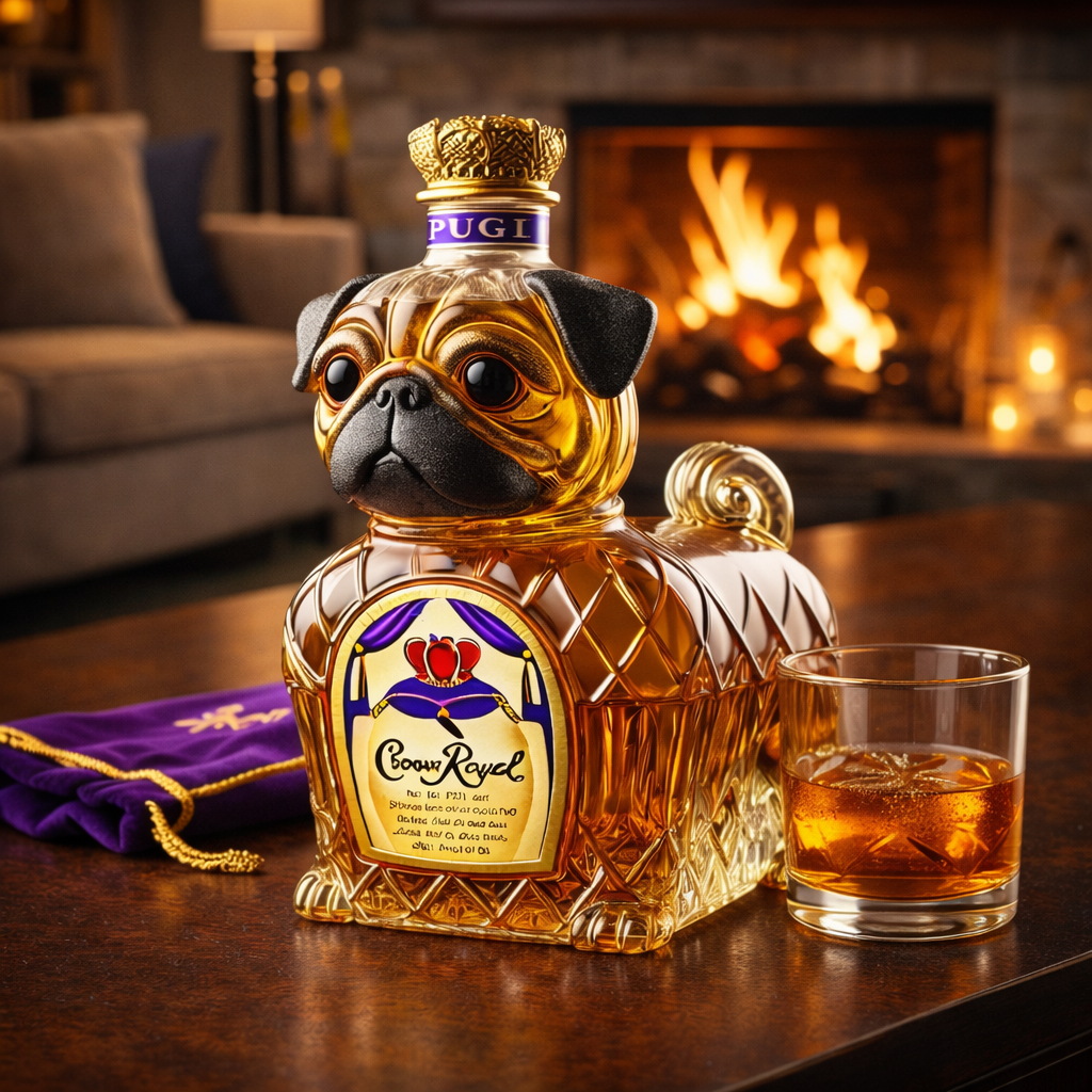 Carafe à whisky - Édition Bouledogue Français