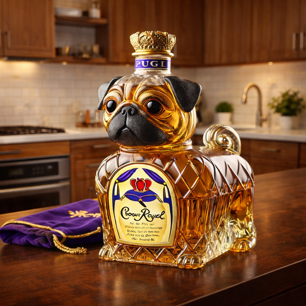 Carafe à whisky - Édition Bouledogue Français