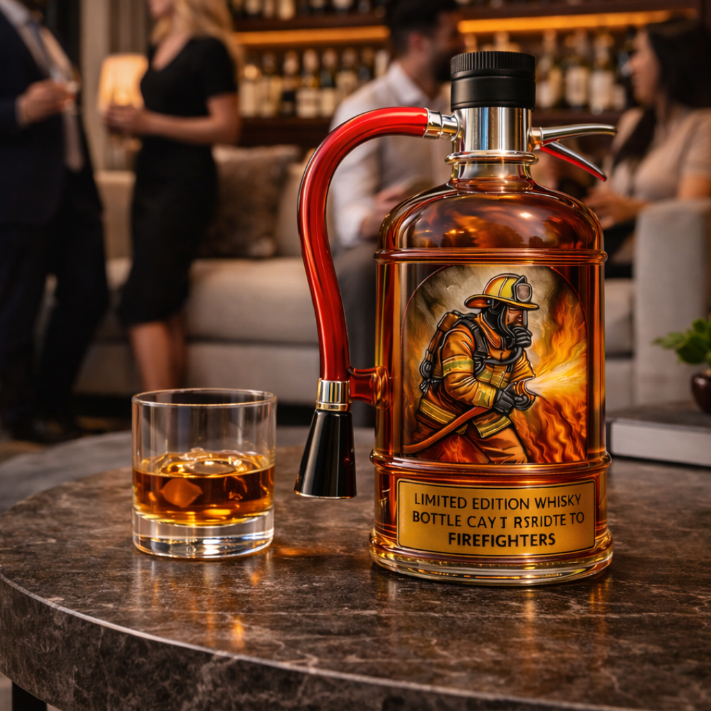 Carafe à Whisky - Édition Extincteur
