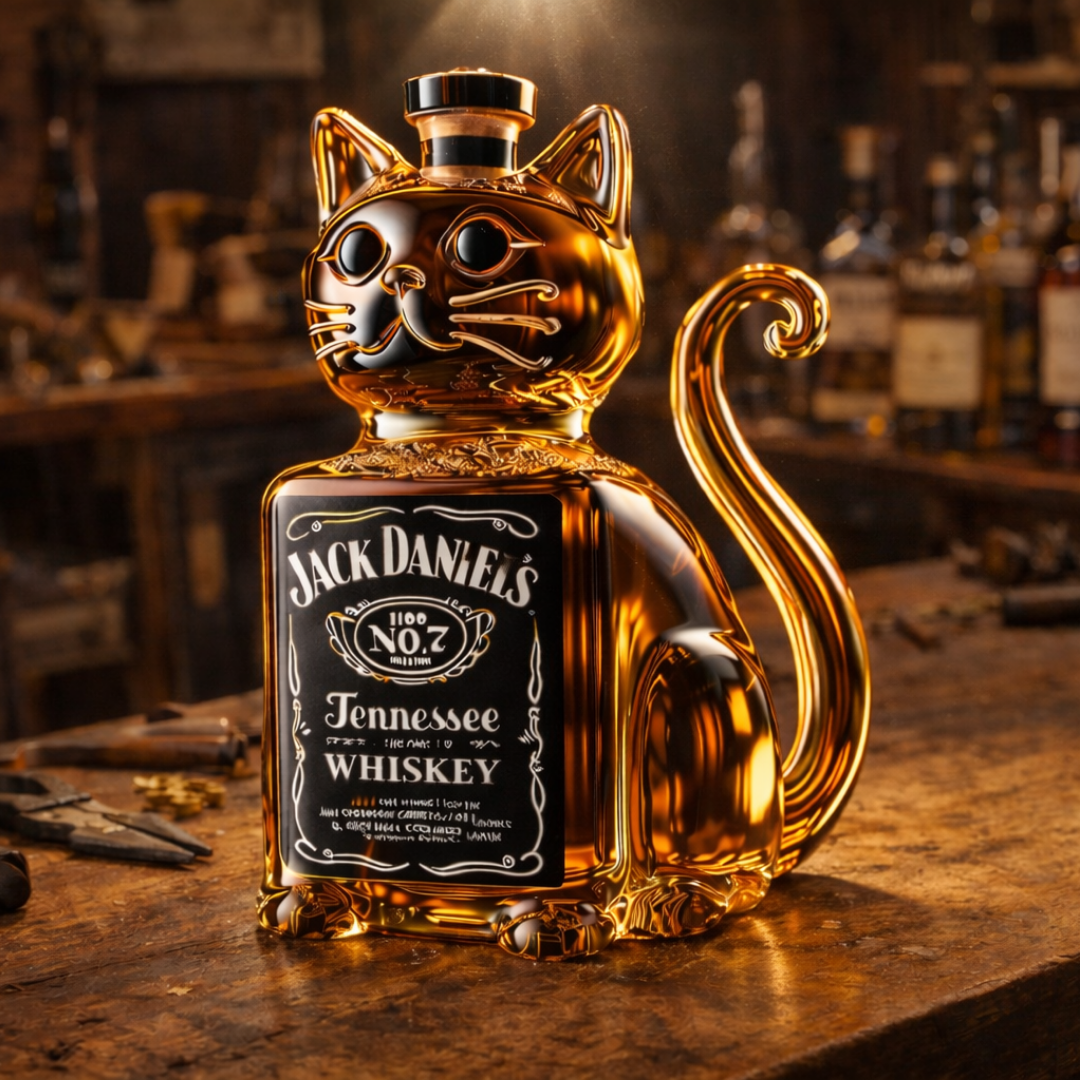 Carafe à whisky - Édition Féline