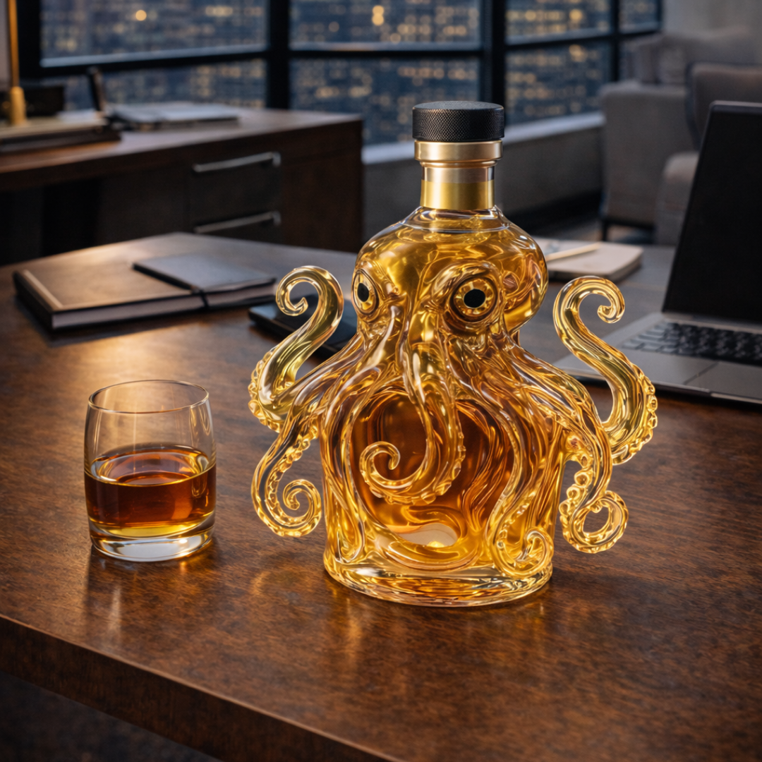 Carafe à Whisky - Édition Pieuvre
