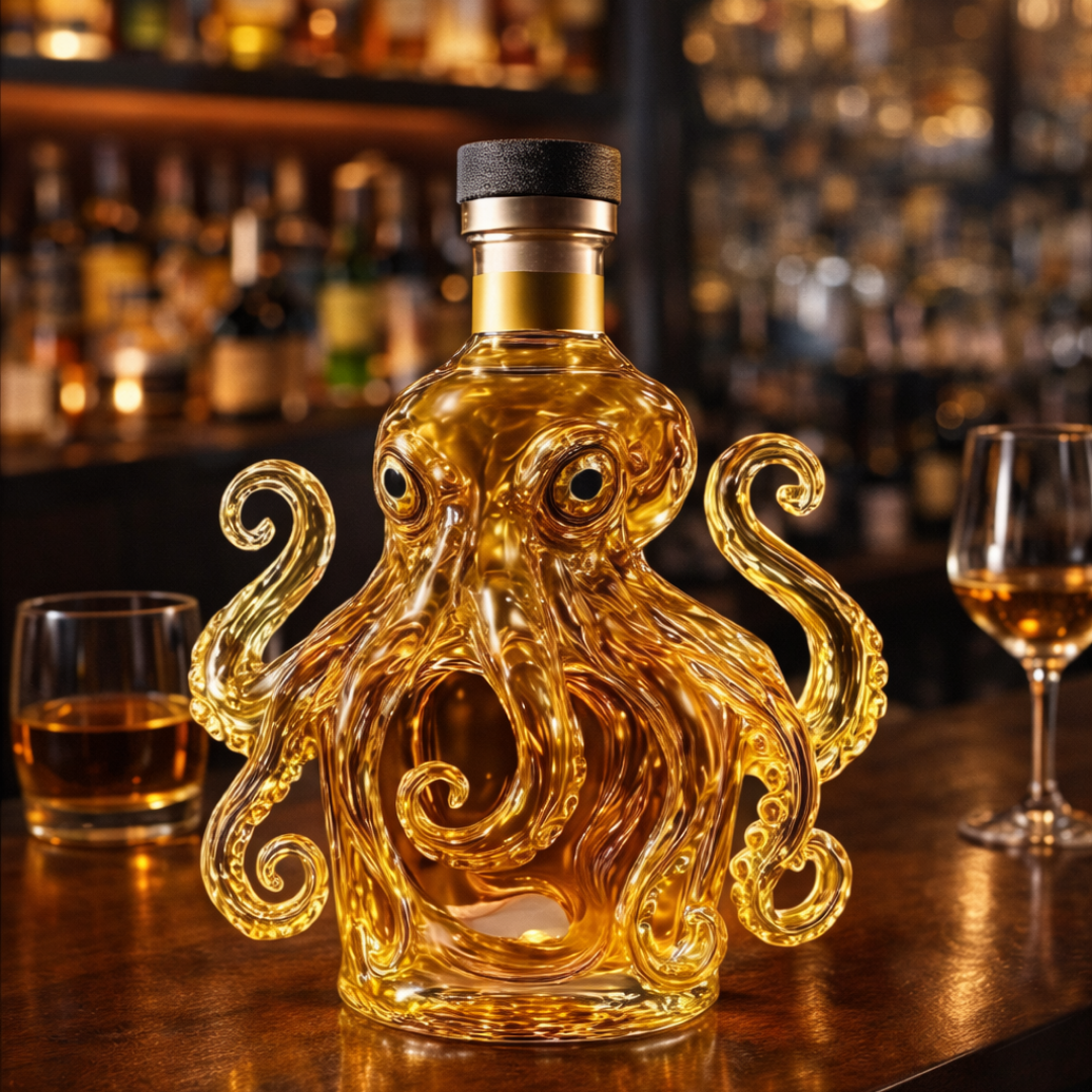 Carafe à Whisky - Édition Pieuvre