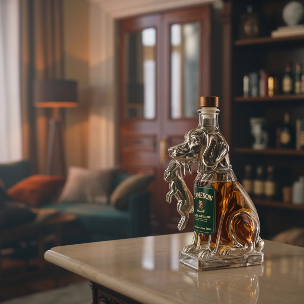 Carafe à whisky - Édition Chien