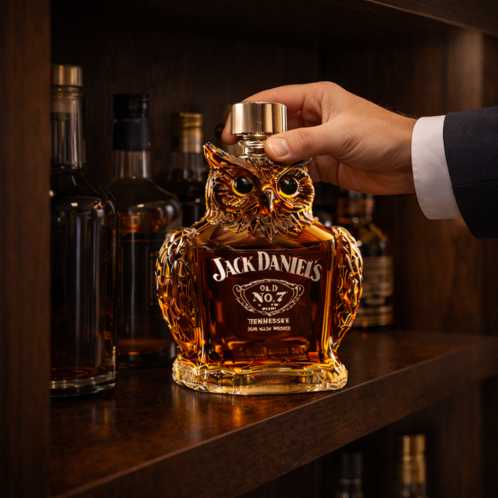 Carafe à whisky - Édition Chouette