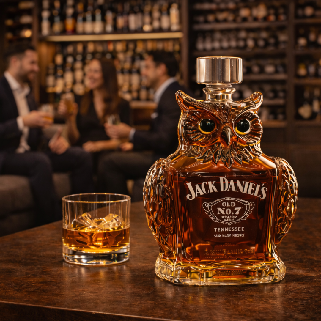 Carafe à whisky - Édition Chouette